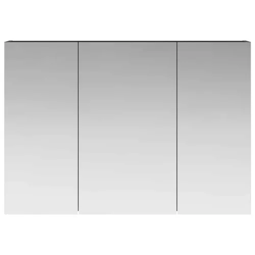  Fürdőszobai tükörszekrény Fekete tölgy 100 x 14,5 x 70 cm