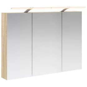    Fürdőszobai tükörszekrény Sonoma tölgy 100 x 14,5 x 70 cm