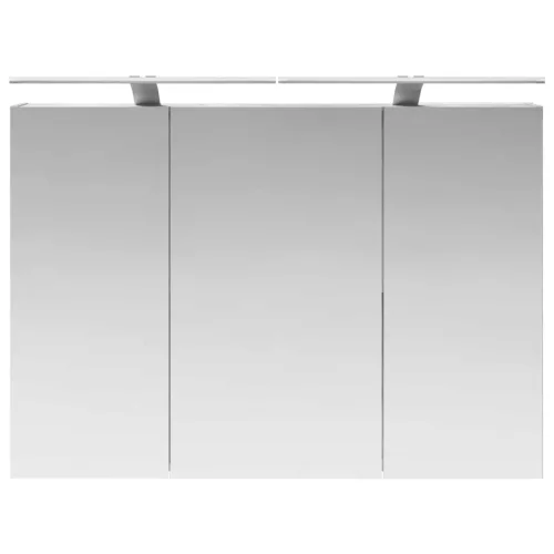  Fürdőszobai tükörszekrény Beton Szürke 100 x 14,5 x 70 cm