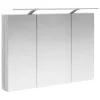  Fürdőszobai tükörszekrény Szürke Sonoma 100 x 14,5 x 70 cm