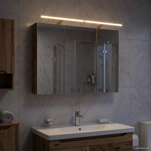  Fürdőszobai tükörszekrény Öreg fa 100 x 14,5 x 70 cm Faanyag