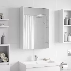    Fürdőszobai tükörszekrény Fehér 43 x 16 x 62.5 cm Faanyag