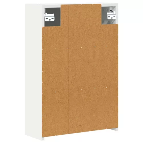  Fürdőszobai tükörszekrény Fehér 43 x 16 x 62.5 cm Faanyag