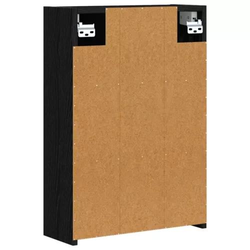  Fürdőszobai tükörszekrény Fekete tölgy 43 x 16 x 62.5 cm