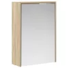  Fürdőszobai tükörszekrény Sonoma tölgy 43 x 16 x 62.5 cm