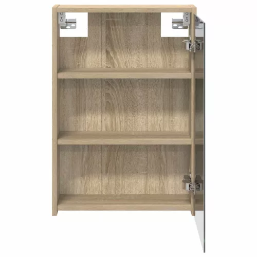  Fürdőszobai tükörszekrény Sonoma tölgy 43 x 16 x 62.5 cm