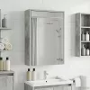  Fürdőszobai tükörszekrény Beton Szürke 43 x 16 x 62.5 cm