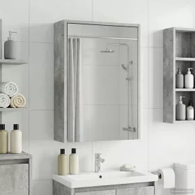    Fürdőszobai tükörszekrény Beton Szürke 43 x 16 x 62.5 cm