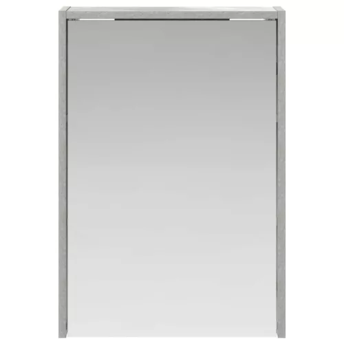  Fürdőszobai tükörszekrény Beton Szürke 43 x 16 x 62.5 cm