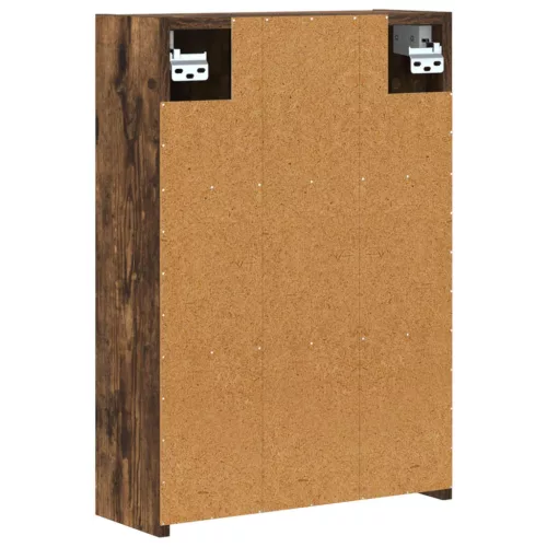  Fürdőszobai tükörszekrény Füstölt tölgy 43 x 16 x 62.5 cm