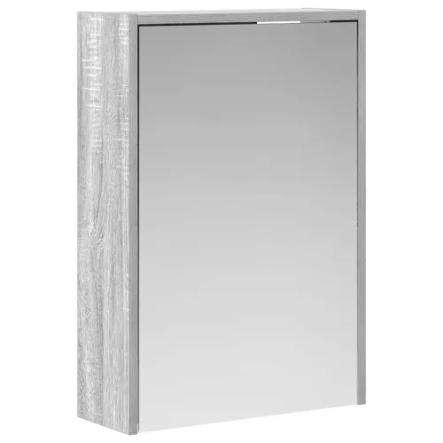  Fürdőszobai tükörszekrény Szürke Sonoma 43 x 16 x 62.5 cm