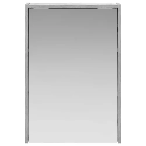  Fürdőszobai tükörszekrény Szürke Sonoma 43 x 16 x 62.5 cm