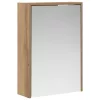  Fürdőszobai tükörszekrény Művészi tölgy 43 x 16 x 62.5 cm