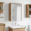  Fürdőszobai tükörszekrény Művészi tölgy 43 x 16 x 62.5 cm