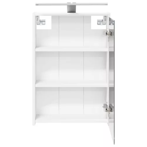  Fürdőszobai tükörszekrény Fehér 43 x 16 x 62.5 cm Faanyag