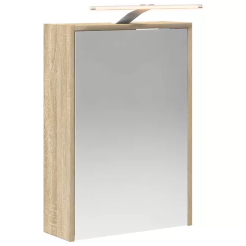  Fürdőszobai tükörszekrény Sonoma tölgy 43 x 16 x 62.5 cm