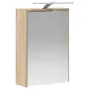  Fürdőszobai tükörszekrény Sonoma tölgy 43 x 16 x 62.5 cm