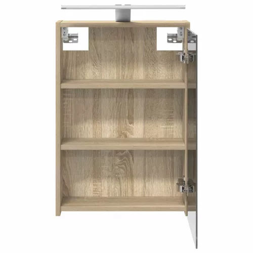  Fürdőszobai tükörszekrény Sonoma tölgy 43 x 16 x 62.5 cm