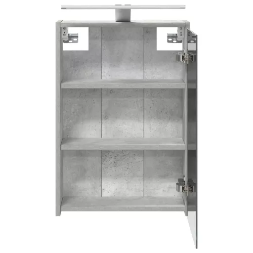  Fürdőszobai tükörszekrény Beton Szürke 43 x 16 x 62.5 cm