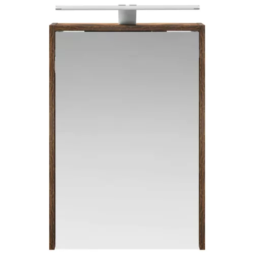  Fürdőszobai tükörszekrény Füstölt tölgy 43 x 16 x 62.5 cm