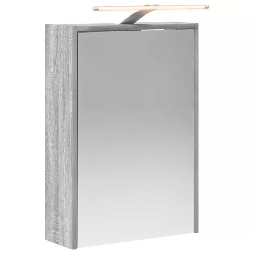  Fürdőszobai tükörszekrény Szürke Sonoma 43 x 16 x 62.5 cm