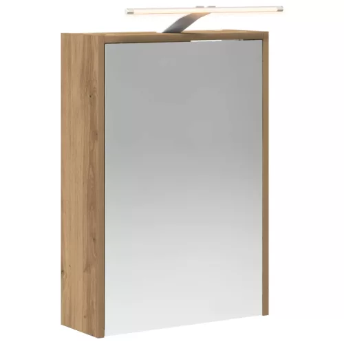  Fürdőszobai tükörszekrény Művészi tölgy 43 x 16 x 62.5 cm