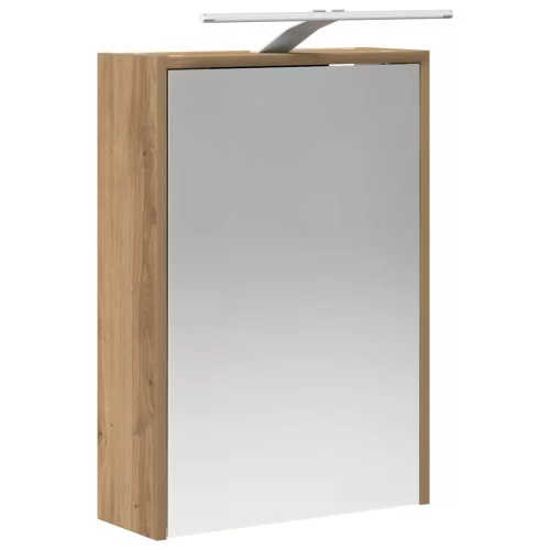  Fürdőszobai tükörszekrény Művészi tölgy 43 x 16 x 62.5 cm
