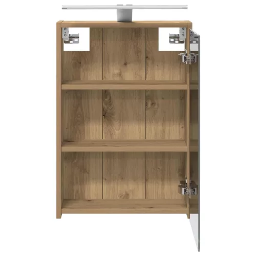  Fürdőszobai tükörszekrény Művészi tölgy 43 x 16 x 62.5 cm