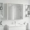  Fürdőszobai tükörszekrény Fehér 63,5 x 16 x 62,5 cm Faanyag