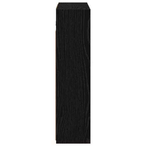  Fürdőszobai tükörszekrény Fekete tölgy 63,5 x 16 x 62,5 cm