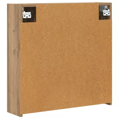  Fürdőszobai tükörszekrény Művészi tölgy 63,5 x 16 x 62,5 cm