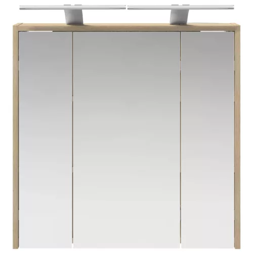  Fürdőszobai tükörszekrény Sonoma tölgy 63,5 x 16 x 62,5 cm