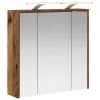  Fürdőszobai tükörszekrény Öreg fa 63,5 x 16 x 62,5 cm Faanyag
