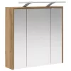  Fürdőszobai tükörszekrény Művészi tölgy 63,5 x 16 x 62,5 cm