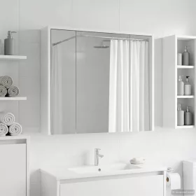    Fürdőszobai tükörszekrény Fehér 73,5 x 16 x 62,5 cm Faanyag