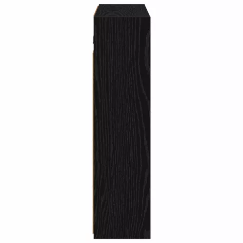  Fürdőszobai tükörszekrény Fekete tölgy 73,5 x 16 x 62,5 cm