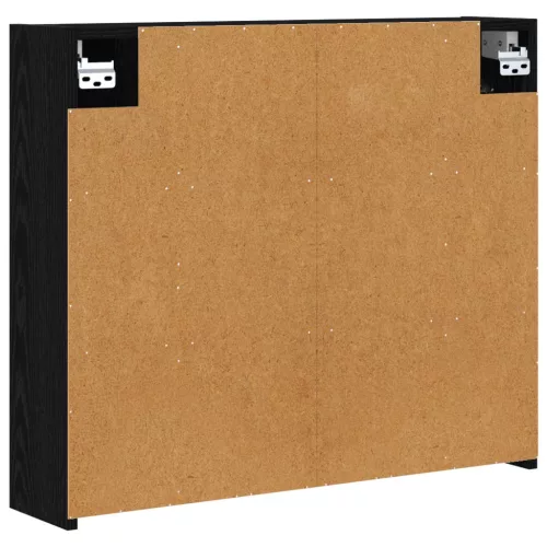  Fürdőszobai tükörszekrény Fekete tölgy 73,5 x 16 x 62,5 cm