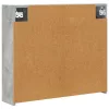  Fürdőszobai tükörszekrény Beton Szürke 73,5 x 16 x 62,5 cm
