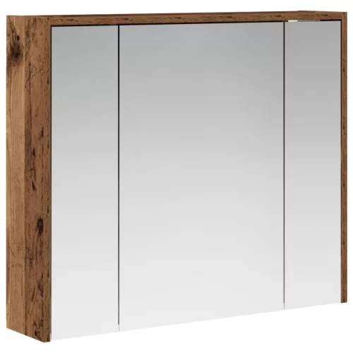  Fürdőszobai tükörszekrény Öreg fa 73,5 x 16 x 62,5 cm Faanyag