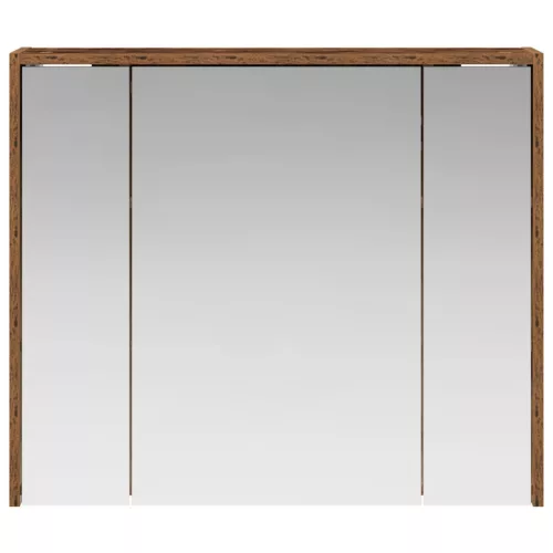 Fürdőszobai tükörszekrény Öreg fa 73,5 x 16 x 62,5 cm Faanyag