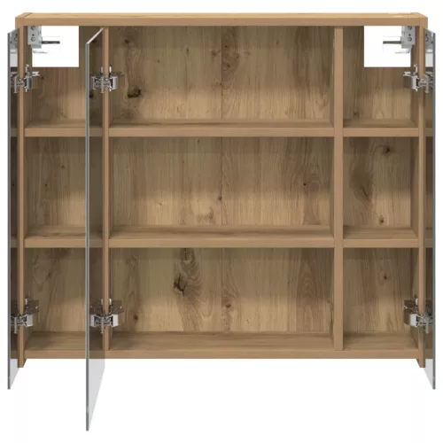  Fürdőszobai tükörszekrény Művészi tölgy 73,5 x 16 x 62,5 cm