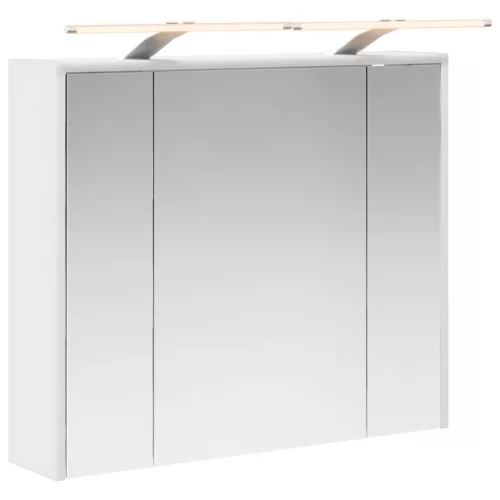  Fürdőszobai tükörszekrény Fehér 73,5 x 16 x 62,5 cm Faanyag