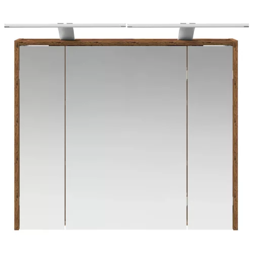  Fürdőszobai tükörszekrény Öreg fa 73,5 x 16 x 62,5 cm Faanyag