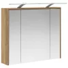  Fürdőszobai tükörszekrény Művészi tölgy 73,5 x 16 x 62,5 cm