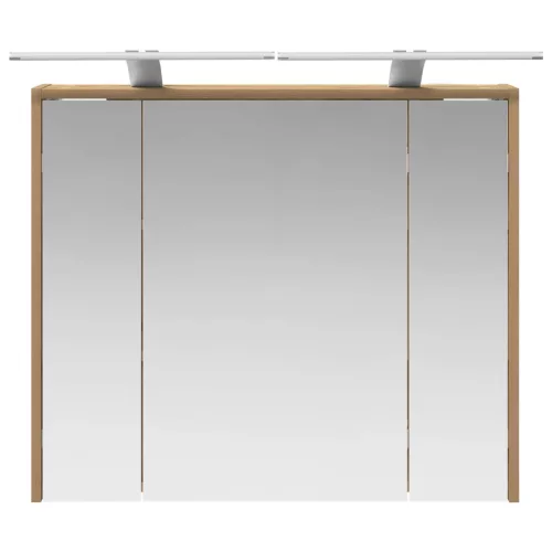  Fürdőszobai tükörszekrény Művészi tölgy 73,5 x 16 x 62,5 cm