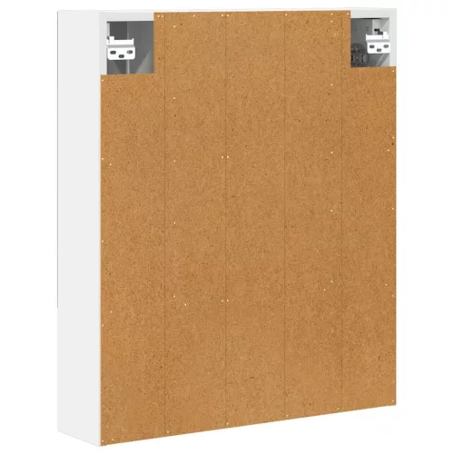  Fürdőszobai tükörszekrény Fehér 60 x 14.5 x 70 cm Faanyag