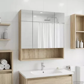    Fürdőszobai tükörszekrény Sonoma tölgy 60 x 14.5 x 70 cm