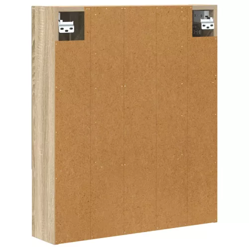  Fürdőszobai tükörszekrény Sonoma tölgy 60 x 14.5 x 70 cm