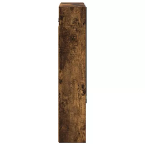  Fürdőszobai tükörszekrény Füstölt tölgy 60 x 14.5 x 70 cm