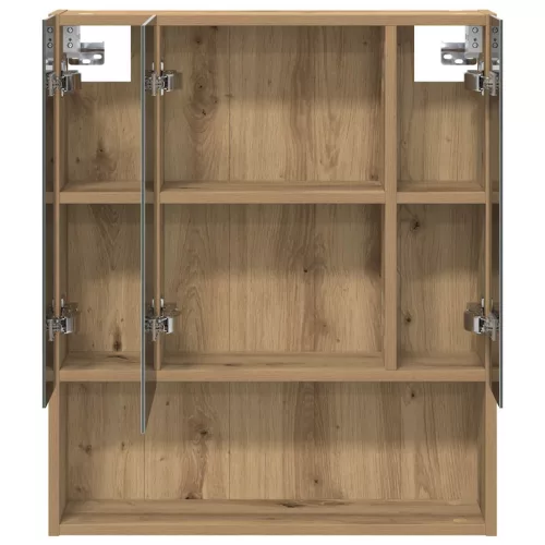  Fürdőszobai tükörszekrény Művészi tölgy 60 x 14.5 x 70 cm